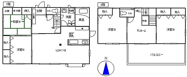間取り：322000621466