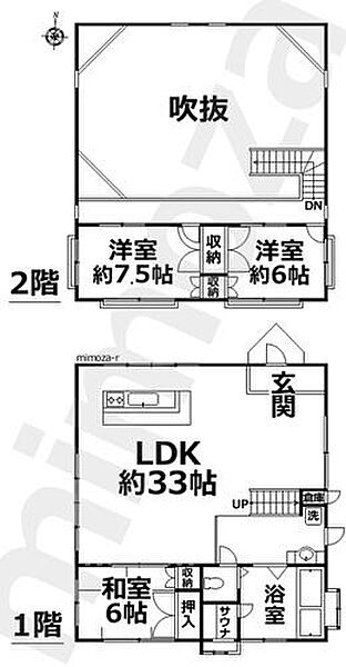 間取り：322000623055