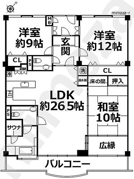 間取り：322000640060