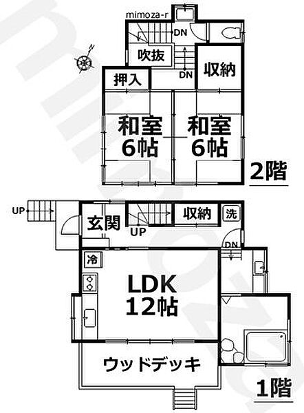 間取り：322000626354
