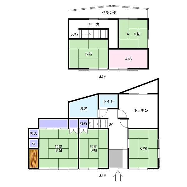 間取り：322000624879