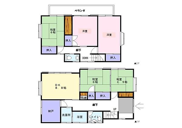 間取り：322000539487