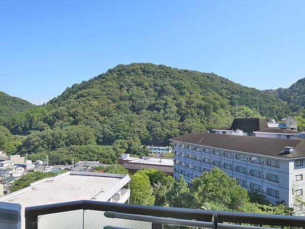 バルコニーからの景色
