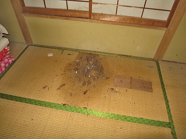 和室の雨漏り