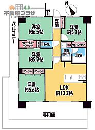 間取図画像 4LDK
