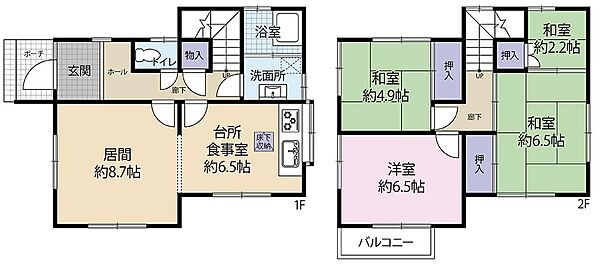 間取り：322000624590