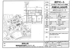 コーポニュータウン 3DKの間取図画像