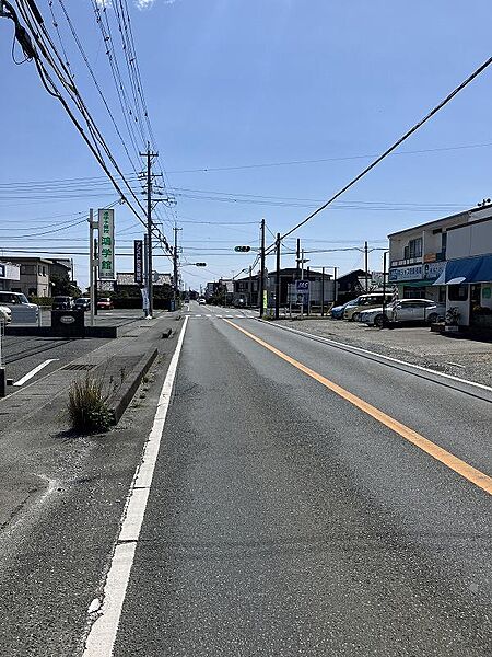 前面道路