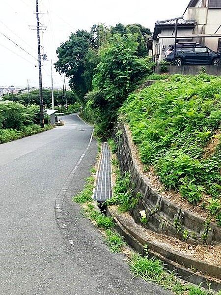 現地　東側接道