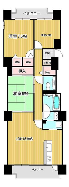 間取り：322000618489