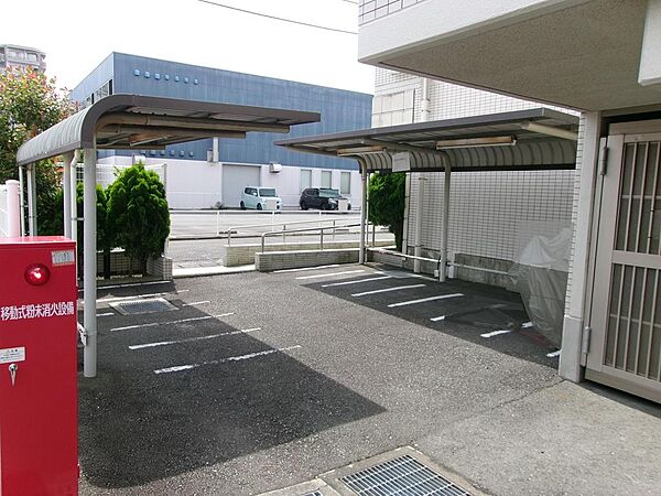 バイク置き場（有料）です。