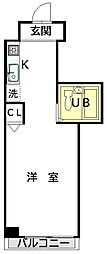 シゴーニュ吉野 ワンルームの間取図画像