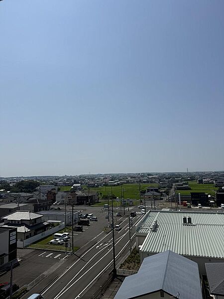 7階バルコニーからの眺望