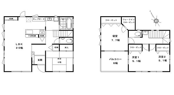 間取り：322000529296