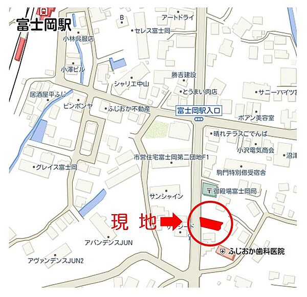 現地案内図
