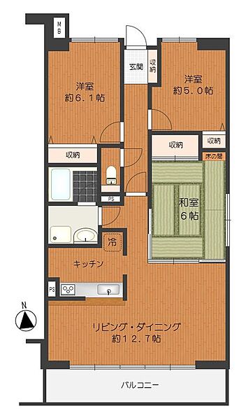 間取り：322000626837