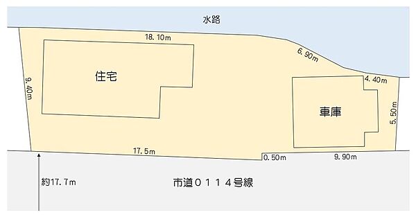 敷地配置図