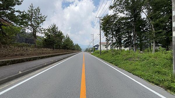 前面道路