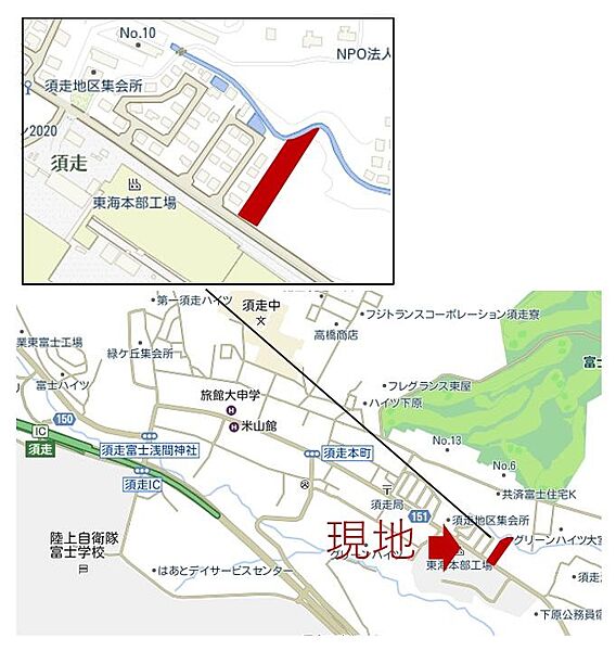 現地案内図