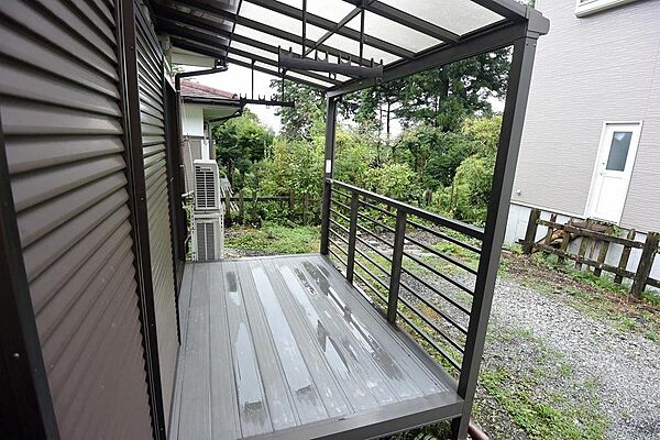 ウッドデッキ