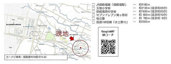 現地案内図