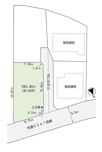 区画図：322000624134