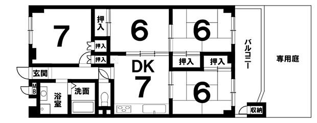 静岡鉄道静岡清水線 入江岡駅までバス約14分 入江岡駅バス停 徒歩3分(4DK) 1階の間取り