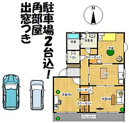 メゾン富士見A 3DKの間取図画像