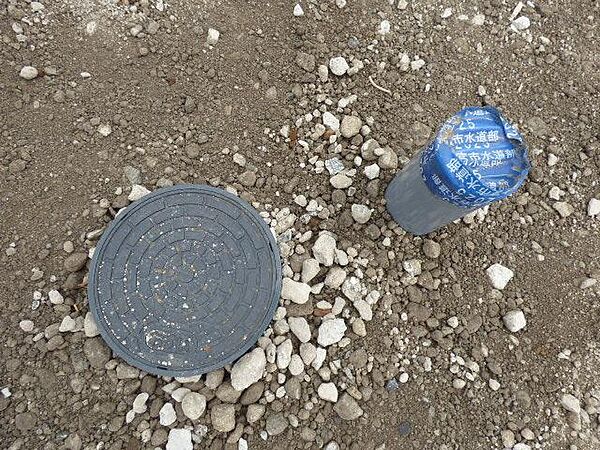 下水道と上水道は25ミリ引き込み済