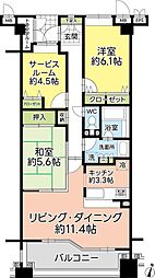 間取図画像 2SLDK