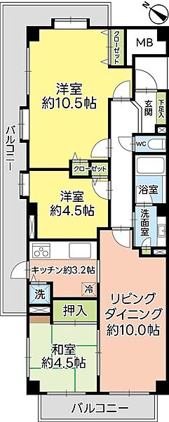 間取り：322000569384
