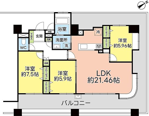 間取り：322000624821