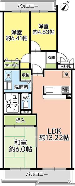 間取り：322000641446
