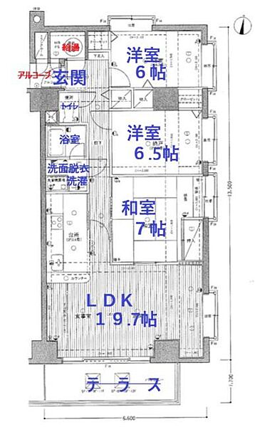 間取り：322000626384
