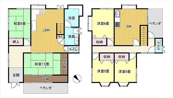 間取り：322000645446