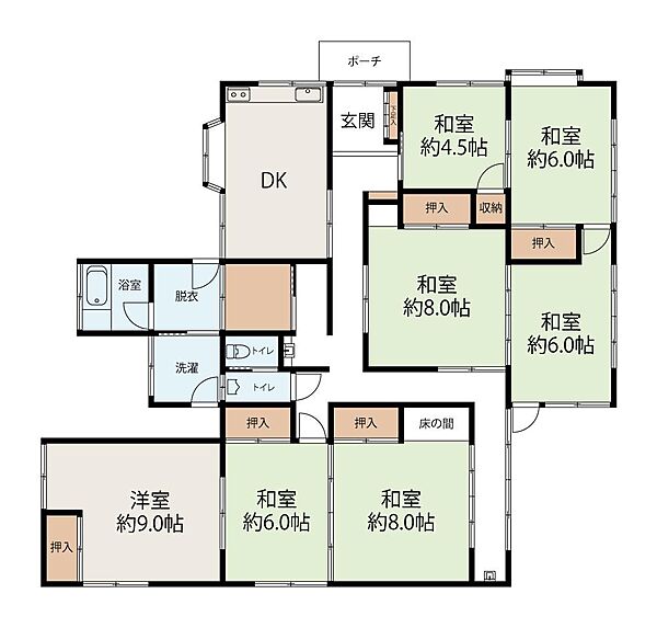 間取り：322000628347