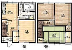 田村ハイツ 4DKの間取図画像