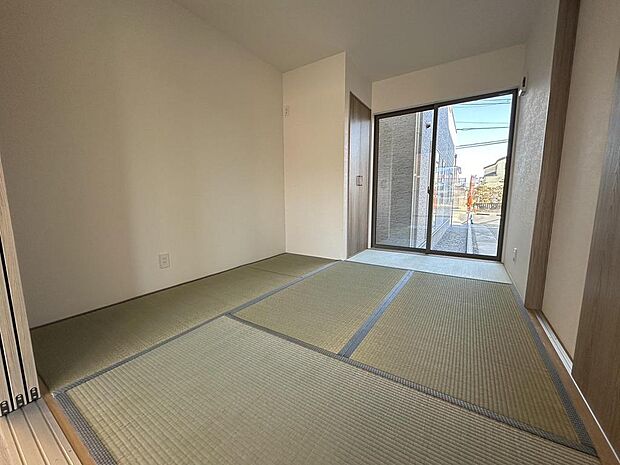 【モデルハウス】和室は有るだけでも落ち着きますが、多目的なスペースとして活用出来る便利な空間です。