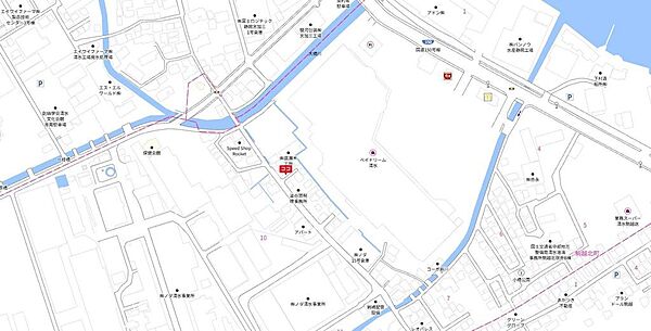 地図を拡大表示