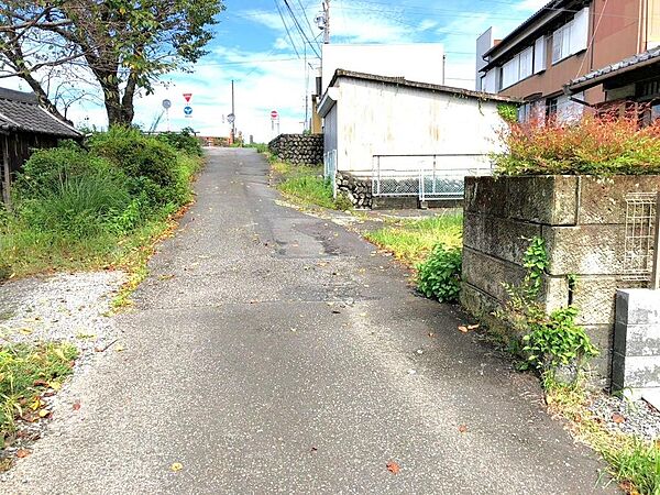 前面道路の様子