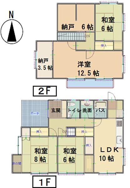 間取り：322000645378
