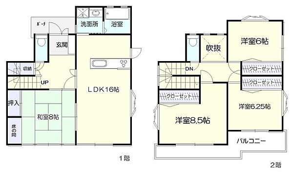 間取り：322000644136
