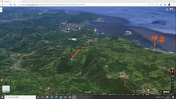 美しい伊浜や子浦も近いです。伊浜、去年のお盆、来遊者はたったの2組でした。