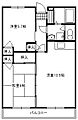 ロゼジャルダン2階5.9万円