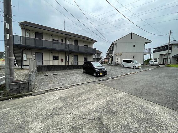 北側接道から