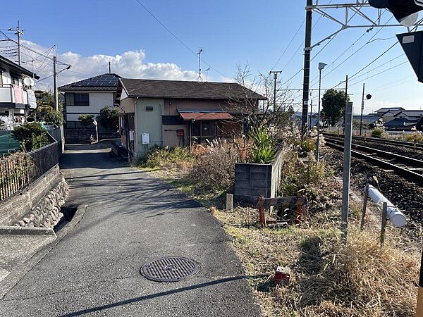 北公道西角付近から