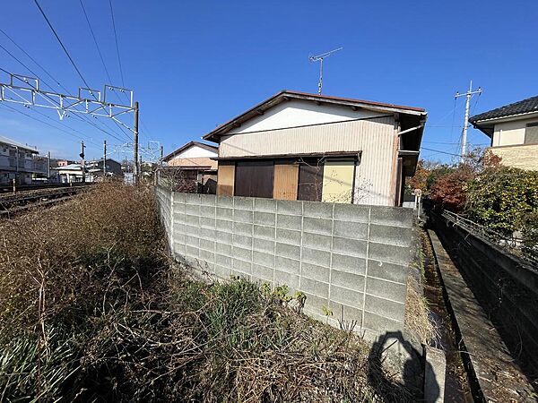 南線路との境界付近
