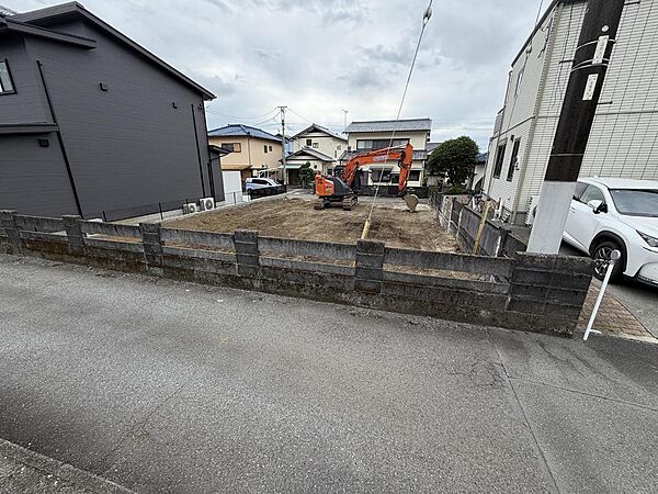北道路北西から