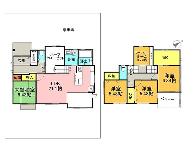 間取り：322000533448