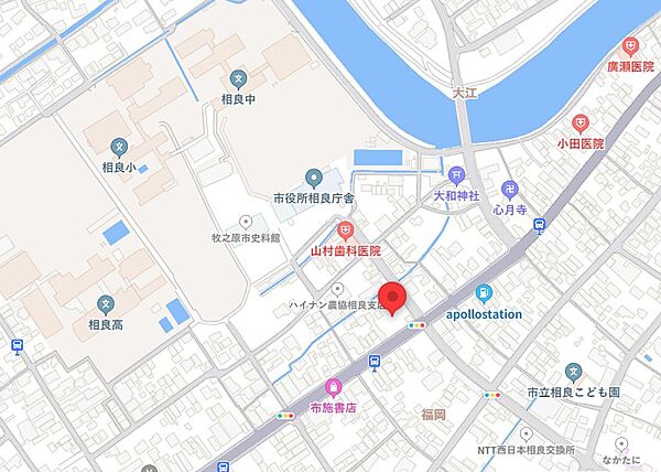 地図を拡大表示
